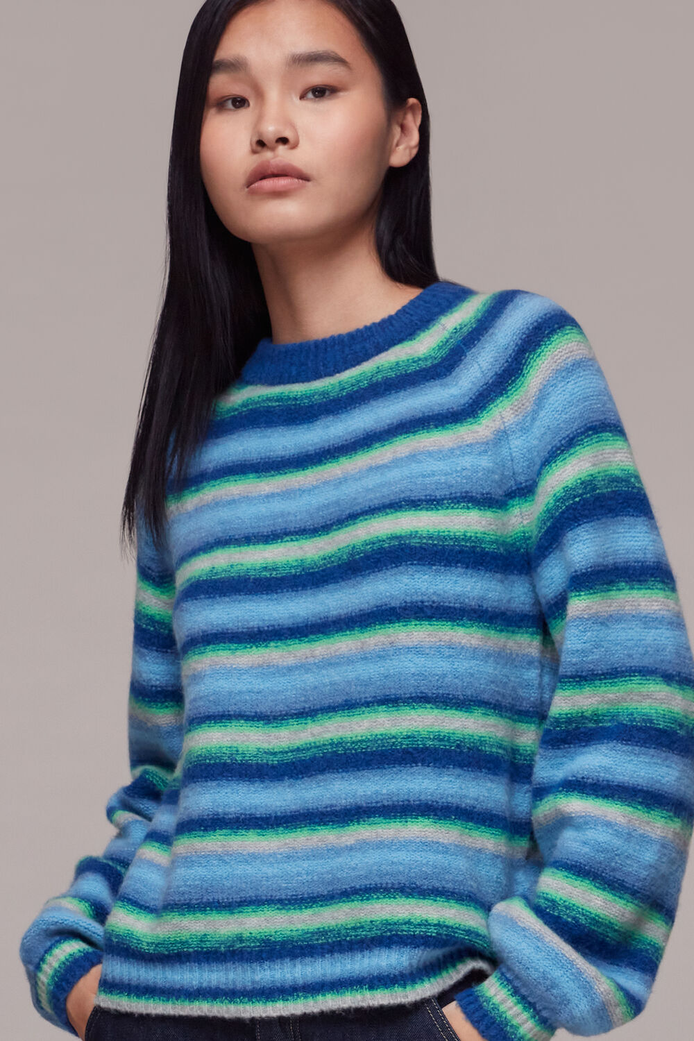Variated Stripe Sweater